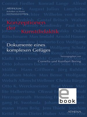 cover image of Konzeptionen der Kunstdidaktik